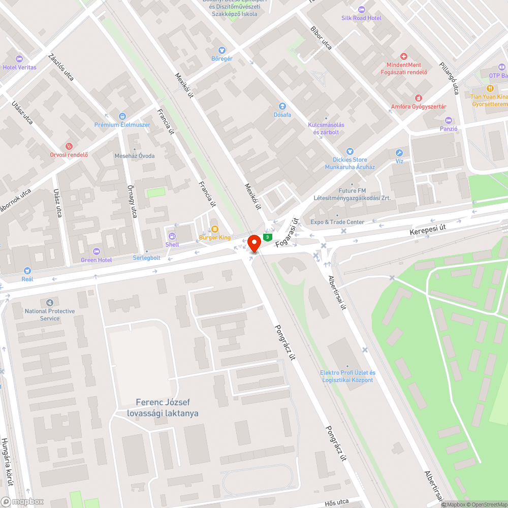 Közmű fedél bejelentés helye