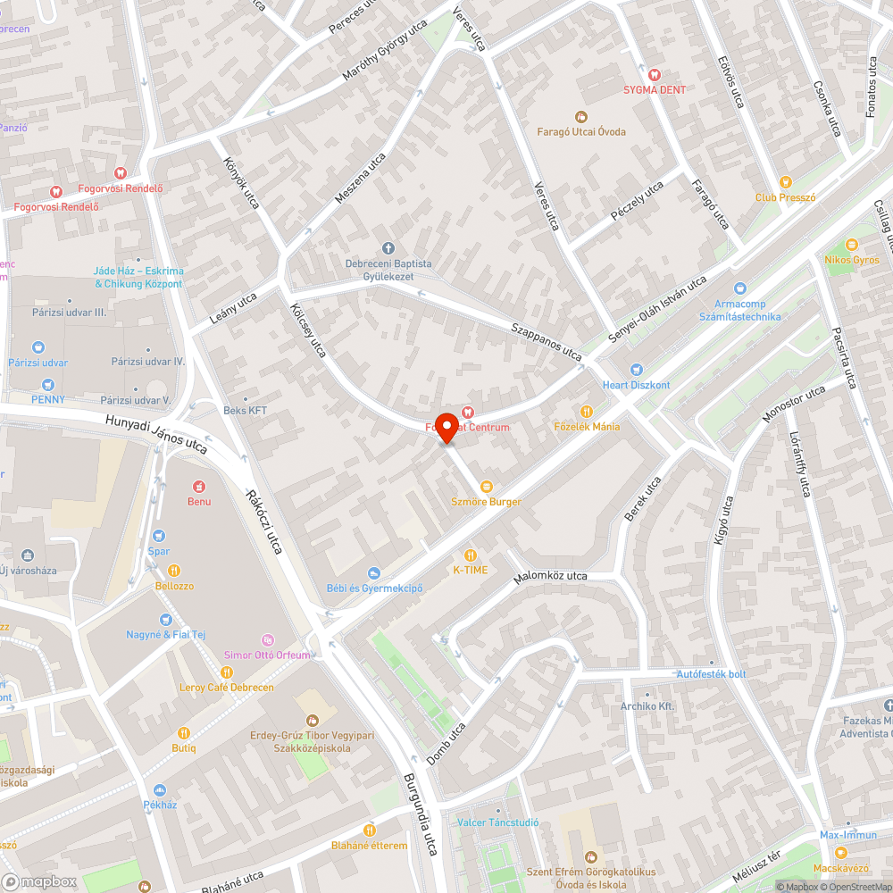 Szabálytalan parkolás bejelentés helye