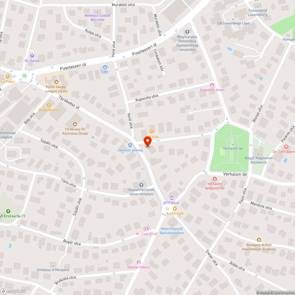 Kidôlt ùtjelzô tàbla bejelentés helye