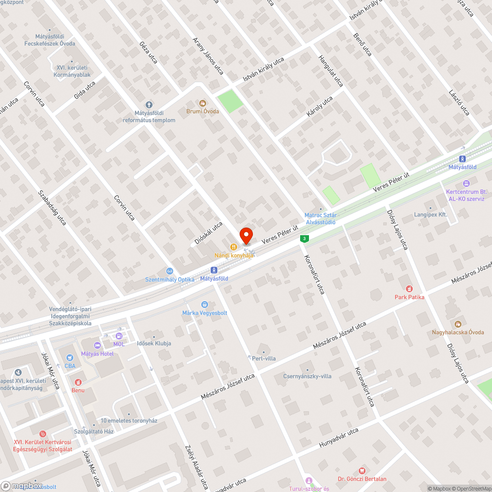 Nem működő forgalmi lámpa bejelentés helye