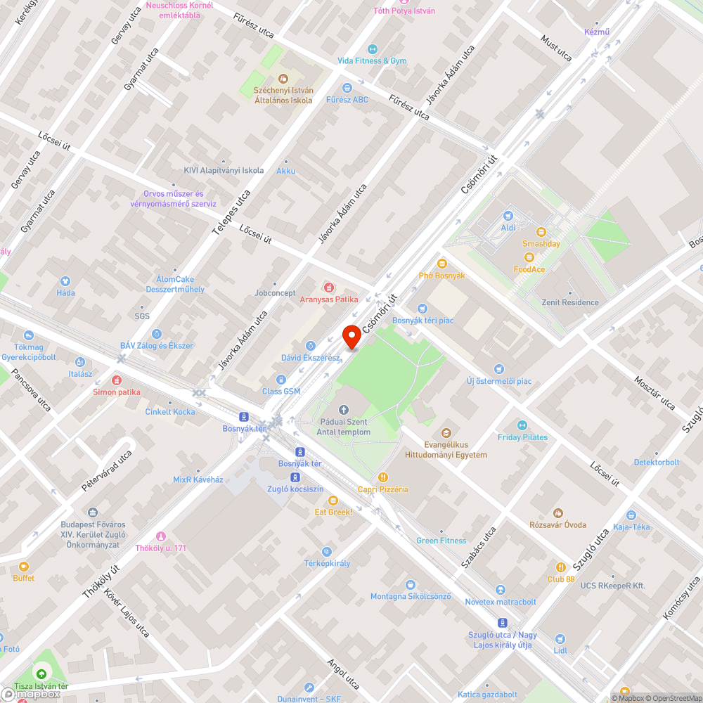 Áthelyezésre javasolt váró bejelentés helye