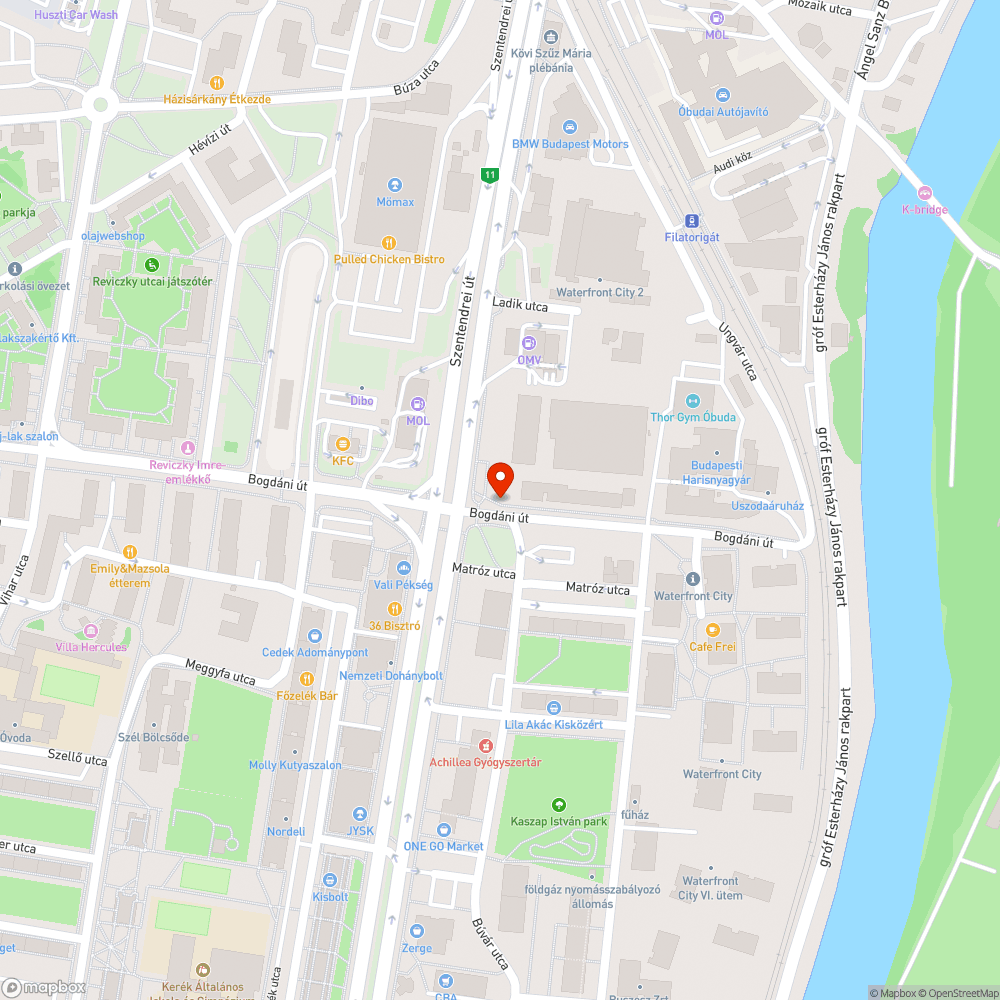 Katyu az uton bejelentés helye