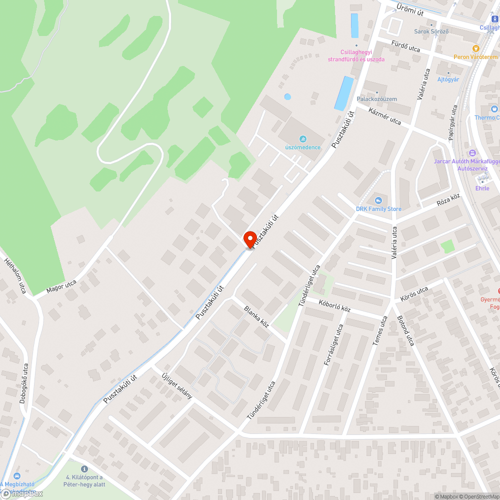 Bejáró és az út állapota bejelentés helye