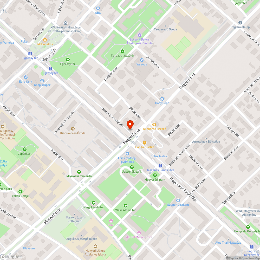 Egyre növő invazív gyomfa bejelentés helye