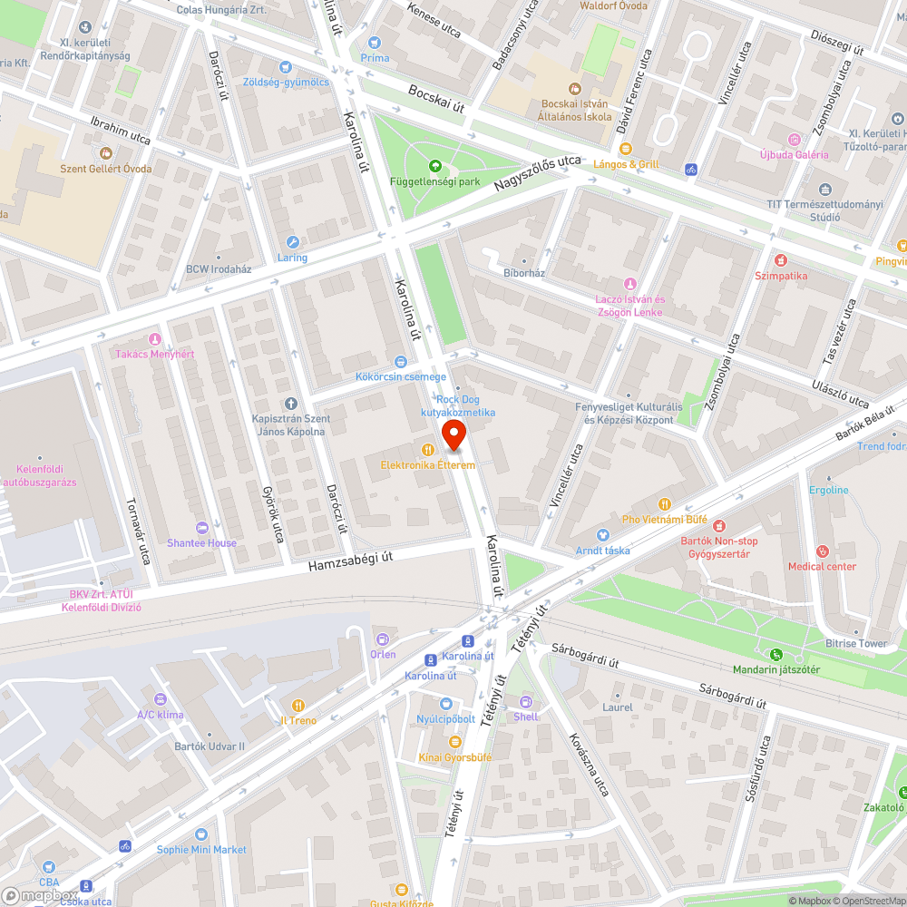 Burjánzó növényzet bejelentés helye