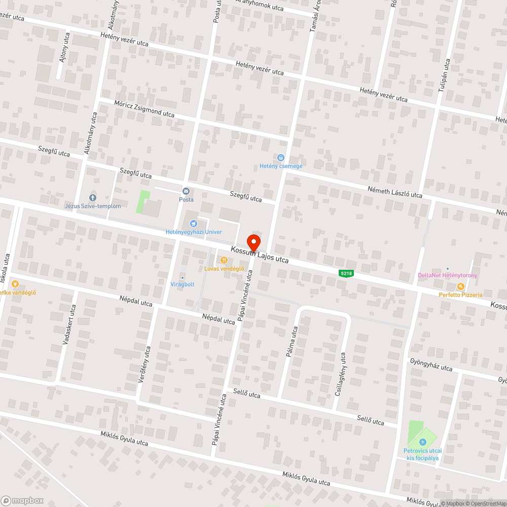 Ellető gödör bejelentés helye