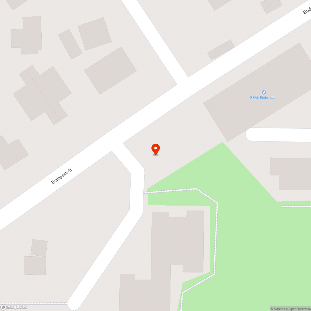 Kiszáradt Nyárfa bejelentés helye