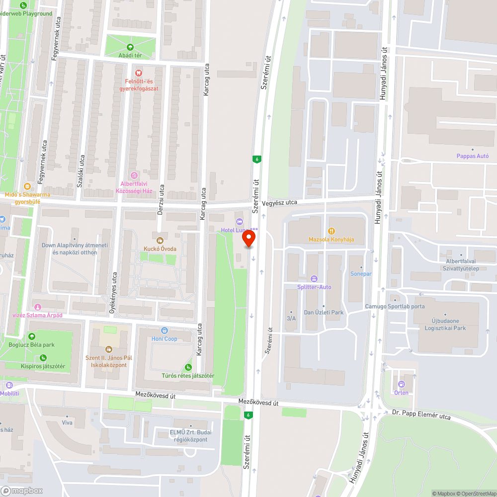 Benőtt bokrok a kerékpárúton bejelentés helye