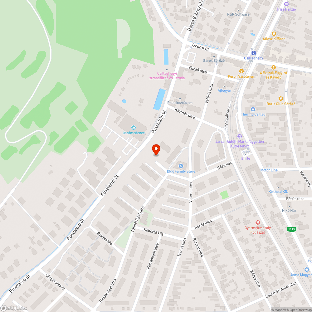 Róza köz bejelentés helye