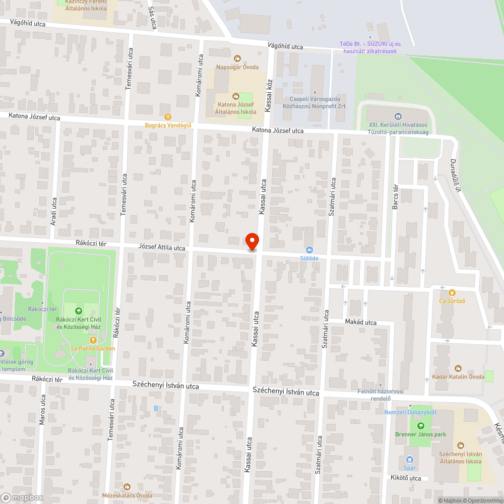 Elhagyott Ford bejelentés helye