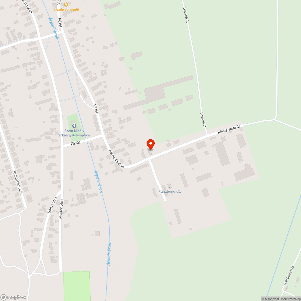 Szemétrakás az utcán bejelentés helye