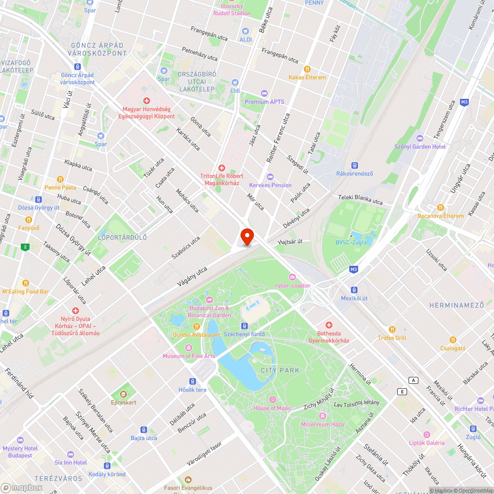 hatalmas kátyú az úttesten bejelentés helye