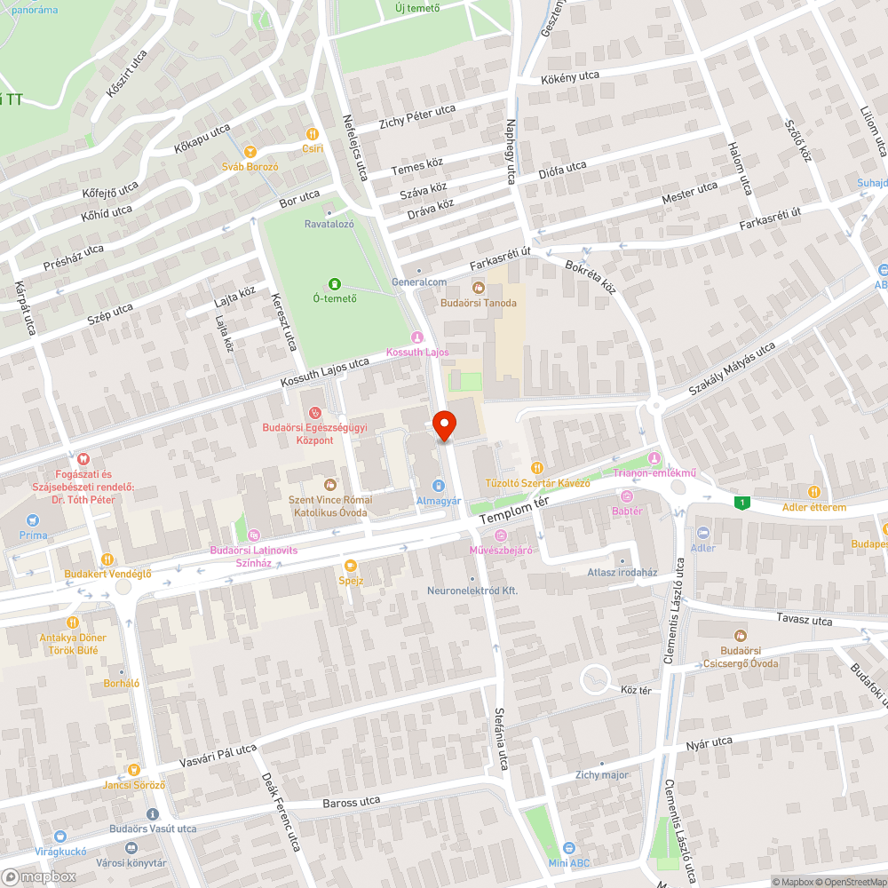 Elfordult és sérült táblák bejelentés helye