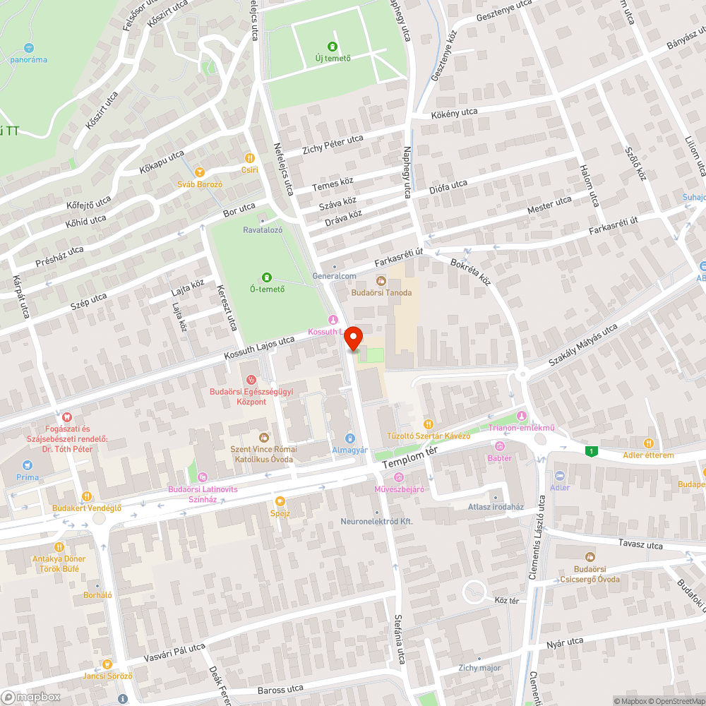 Kopott tábla és piszkos menetrend bejelentés helye