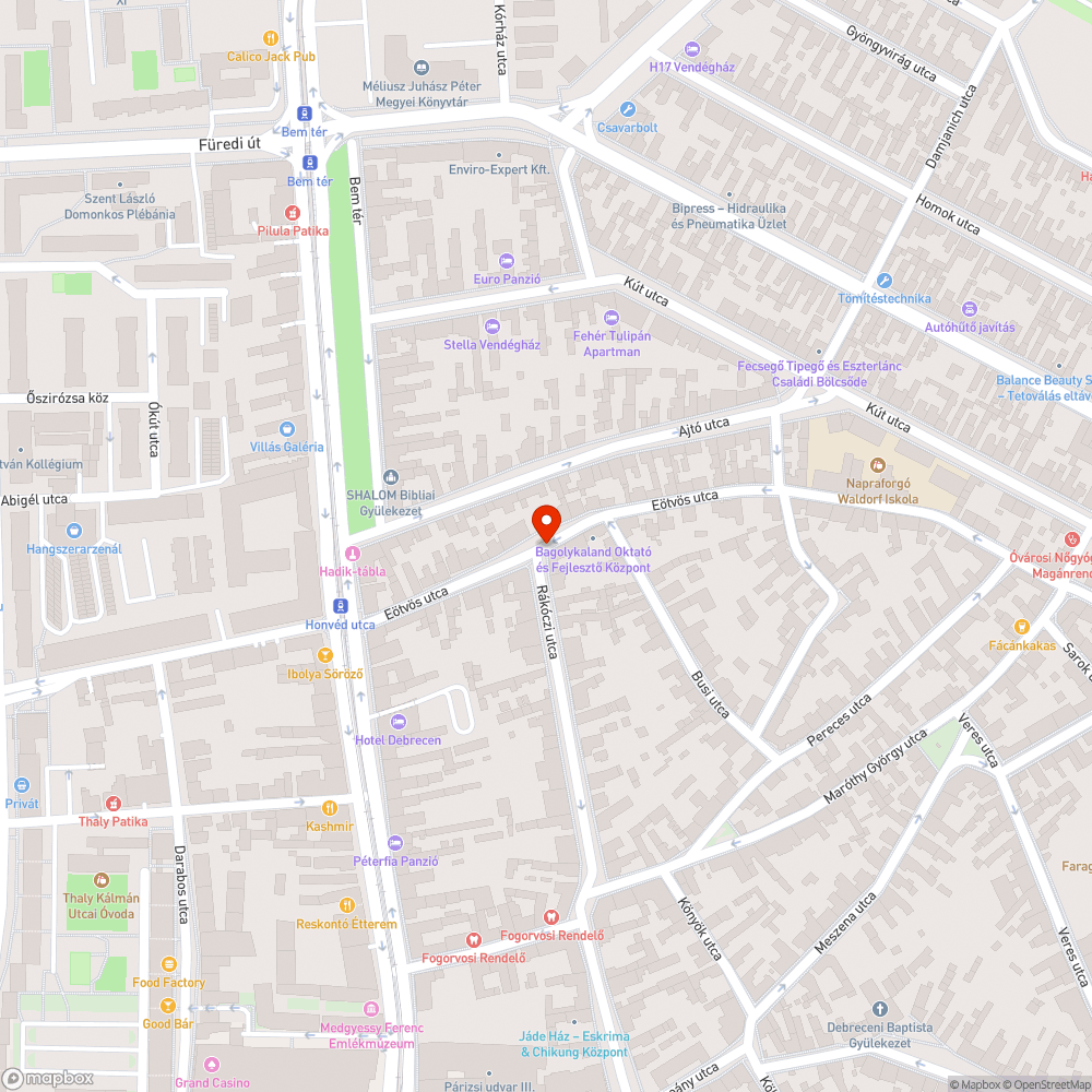 Elforgatott közlekedési tábla bejelentés helye