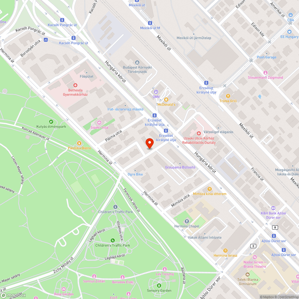 Kivágott fa bejelentés helye