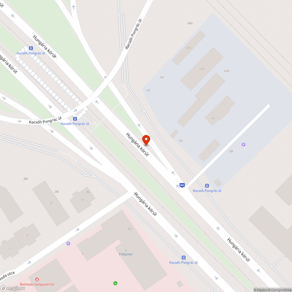 Kifejezetten rossz állapotú útszakasz bejelentés helye