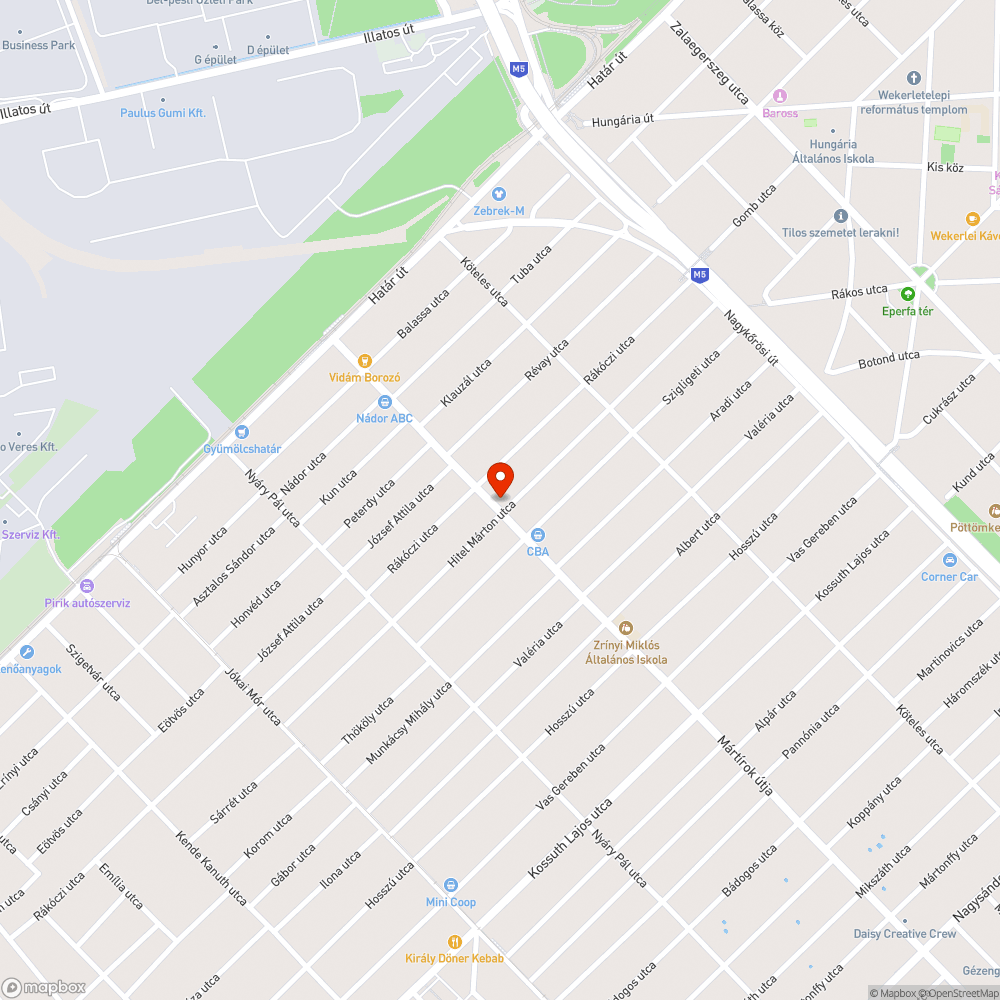 nem belátható kereszteződés bejelentés helye