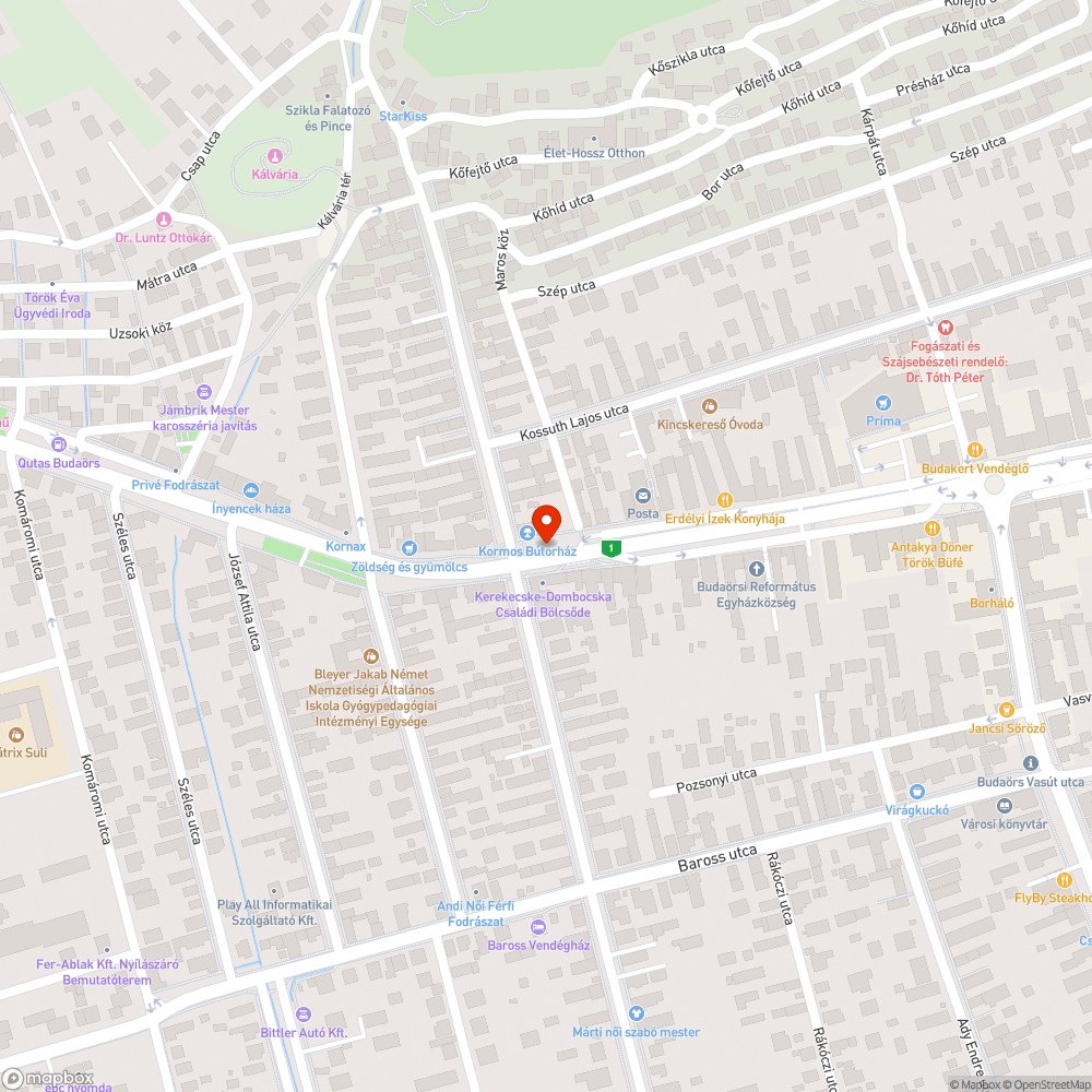 Letarolt pollerek bejelentés helye