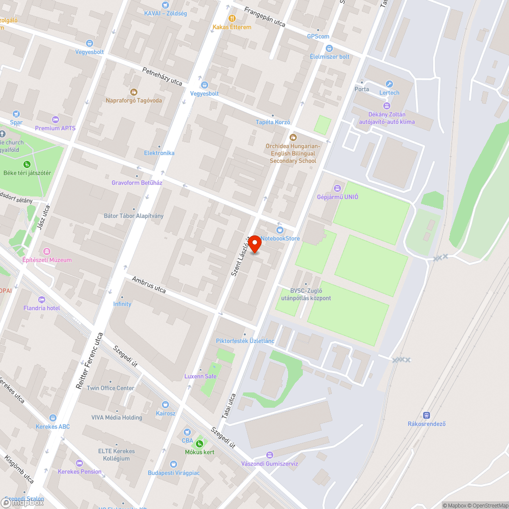 Mozgó fedlapok bejelentés helye