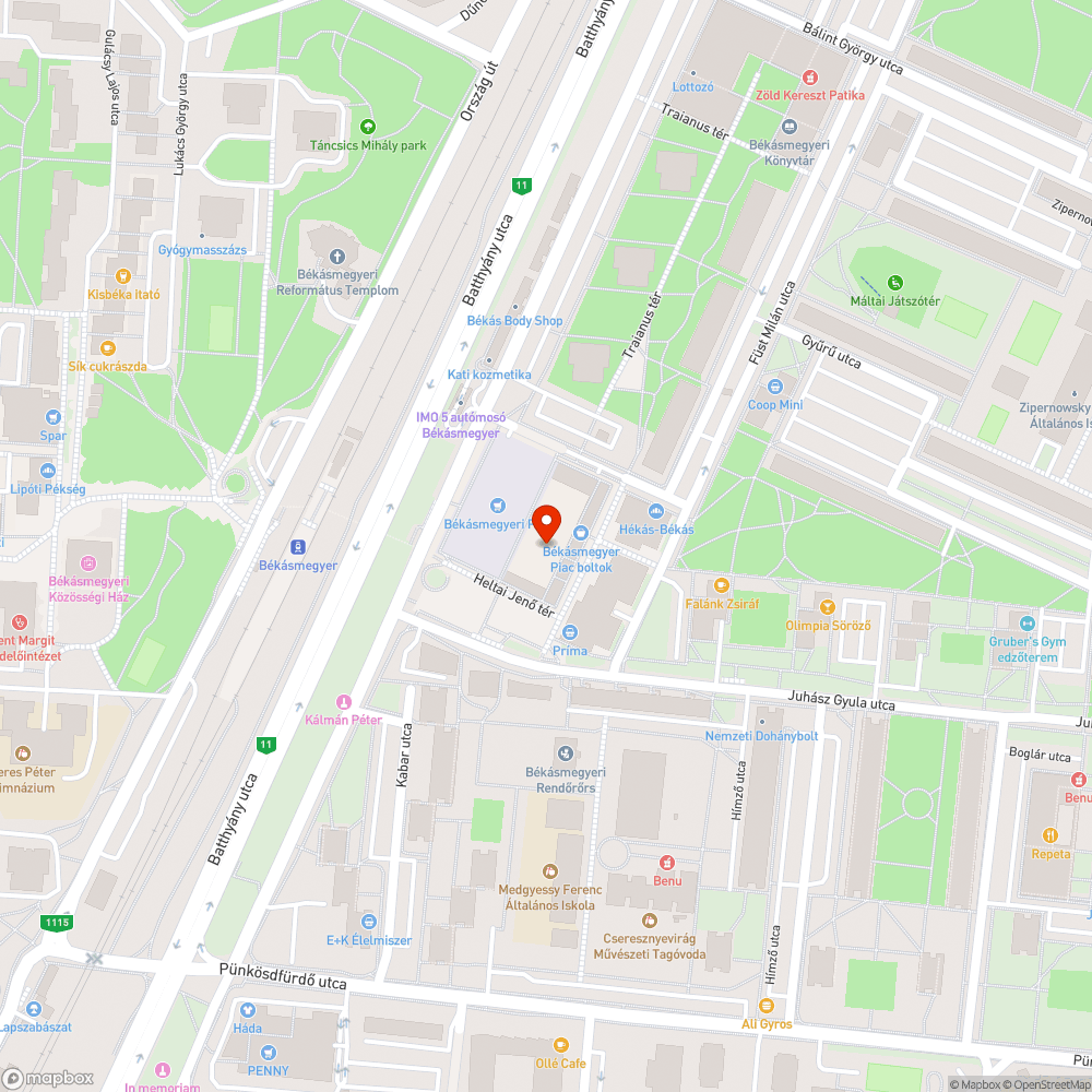 Sötétség bejelentés helye