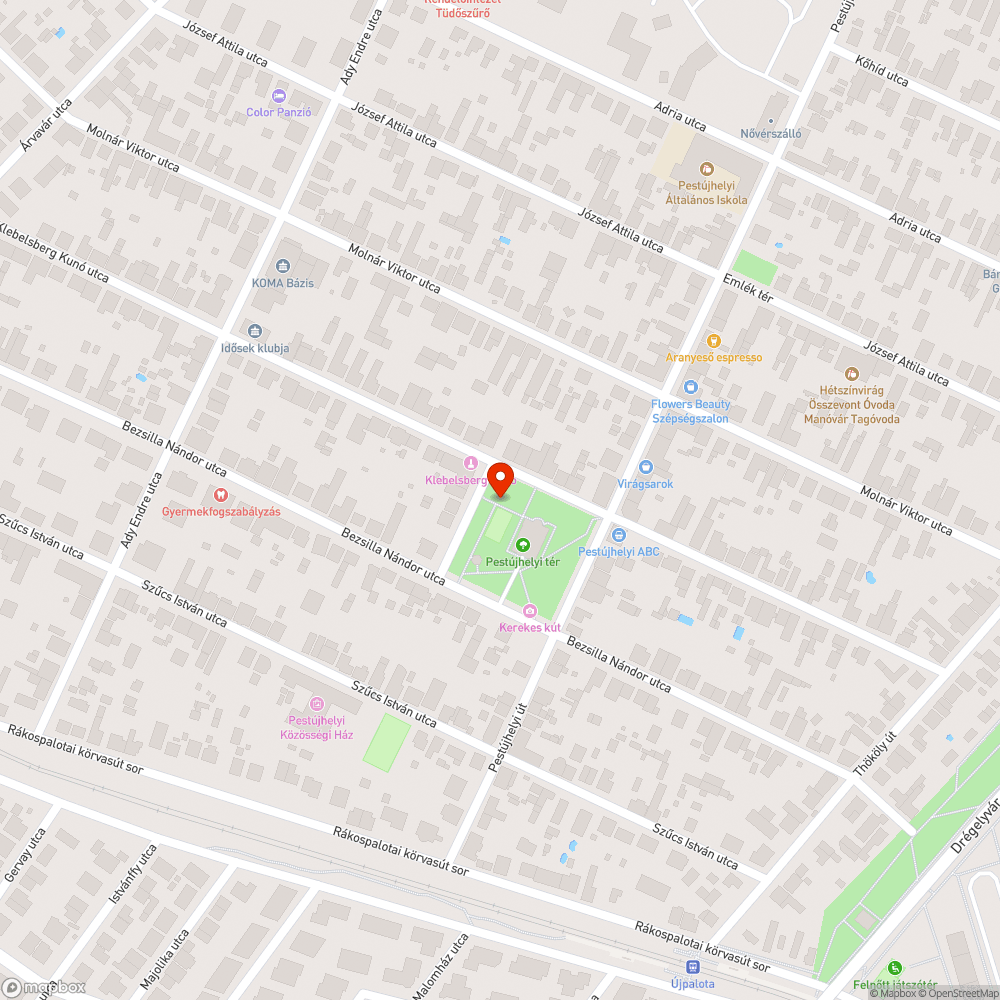 játszótéri vízcsap bejelentés helye