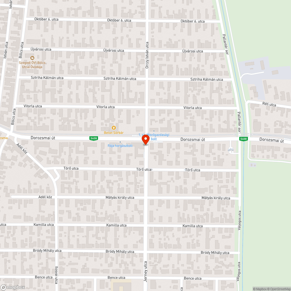 Megsüllyedt csatornafedél bejelentés helye