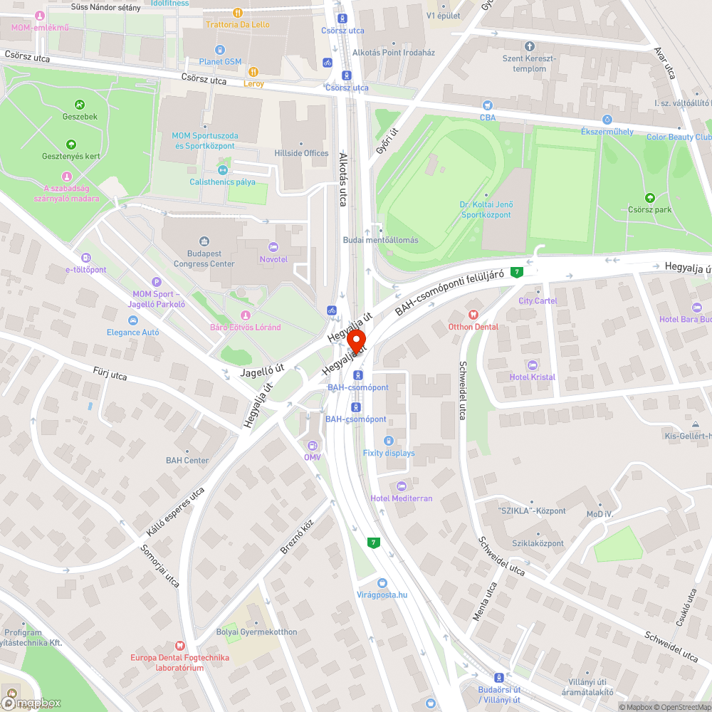 Járhatatlan útszakasz, hibásan kivágott, védelmi oszlopok. bejelentés helye