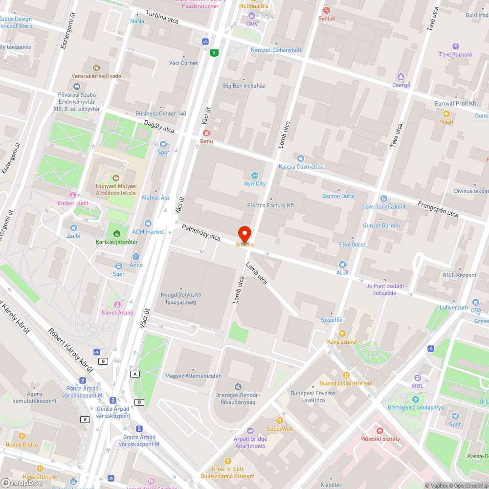 Plakát az oszlopon bejelentés helye