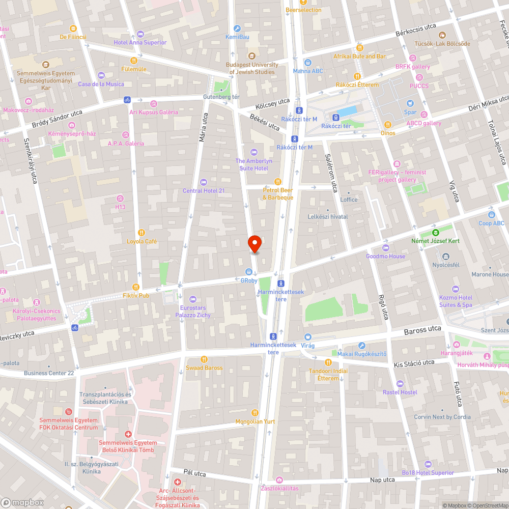 Kidőlt automata bejelentés helye