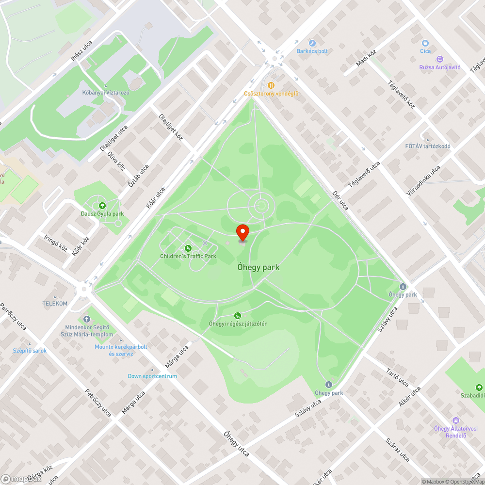 Balesetveszélyes bejelentés helye