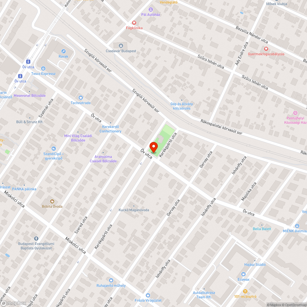 Beteg fa bejelentés helye