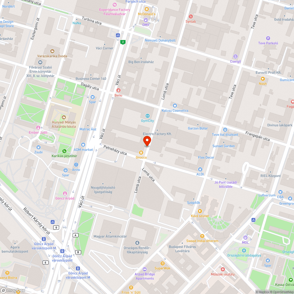 Hepehupás bejelentés helye