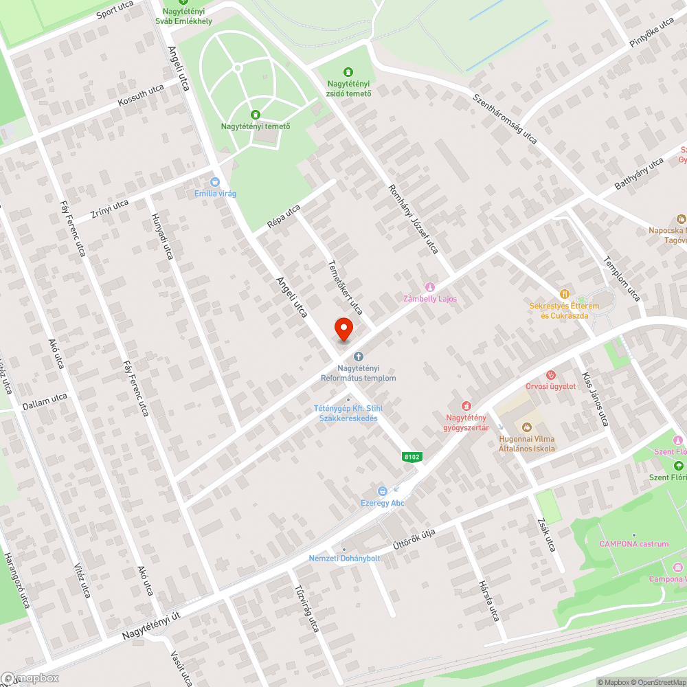 Hiányzik bejelentés helye