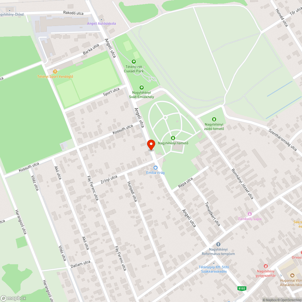 Balesetveszélyes lépcső bejelentés helye