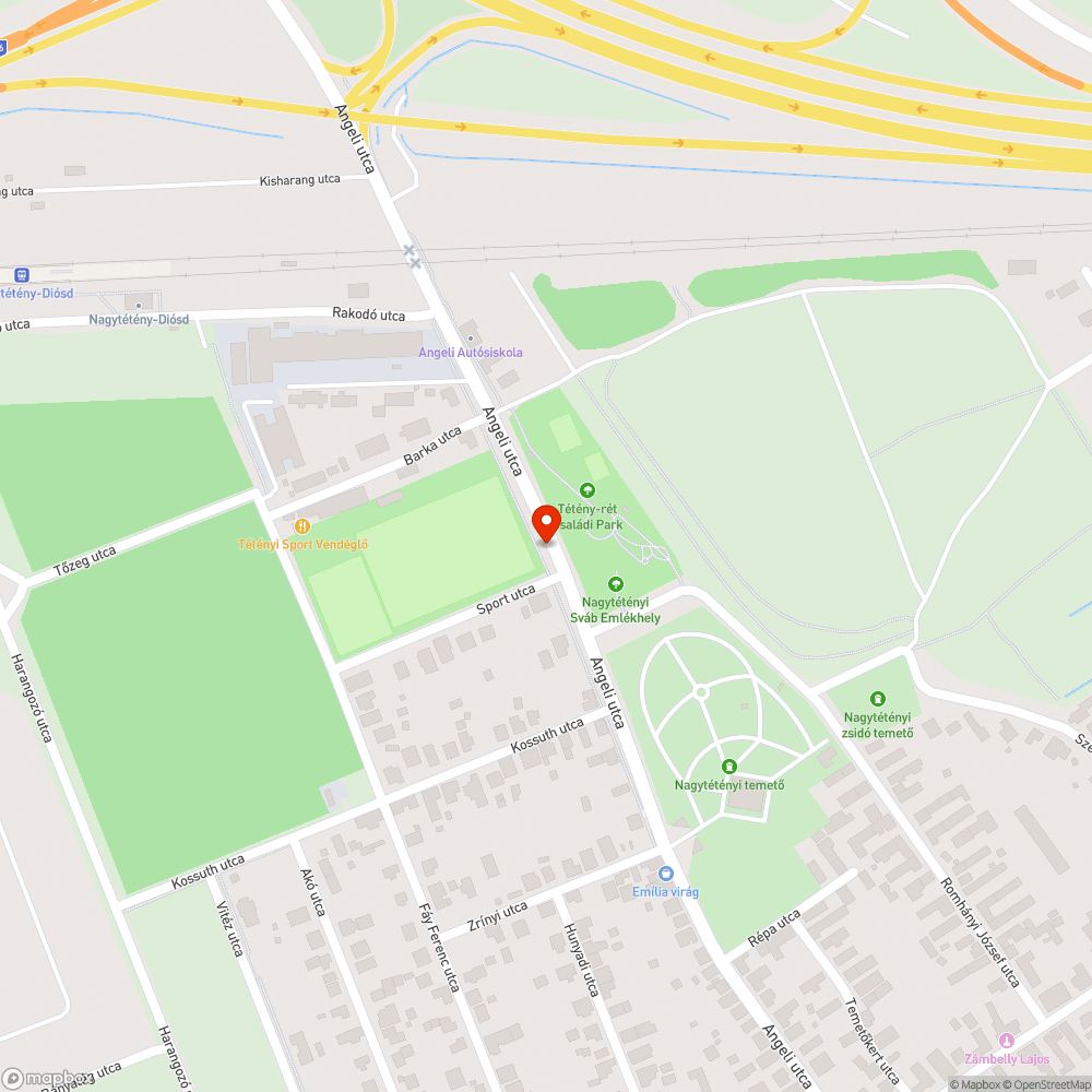 Tábla bejelentés helye