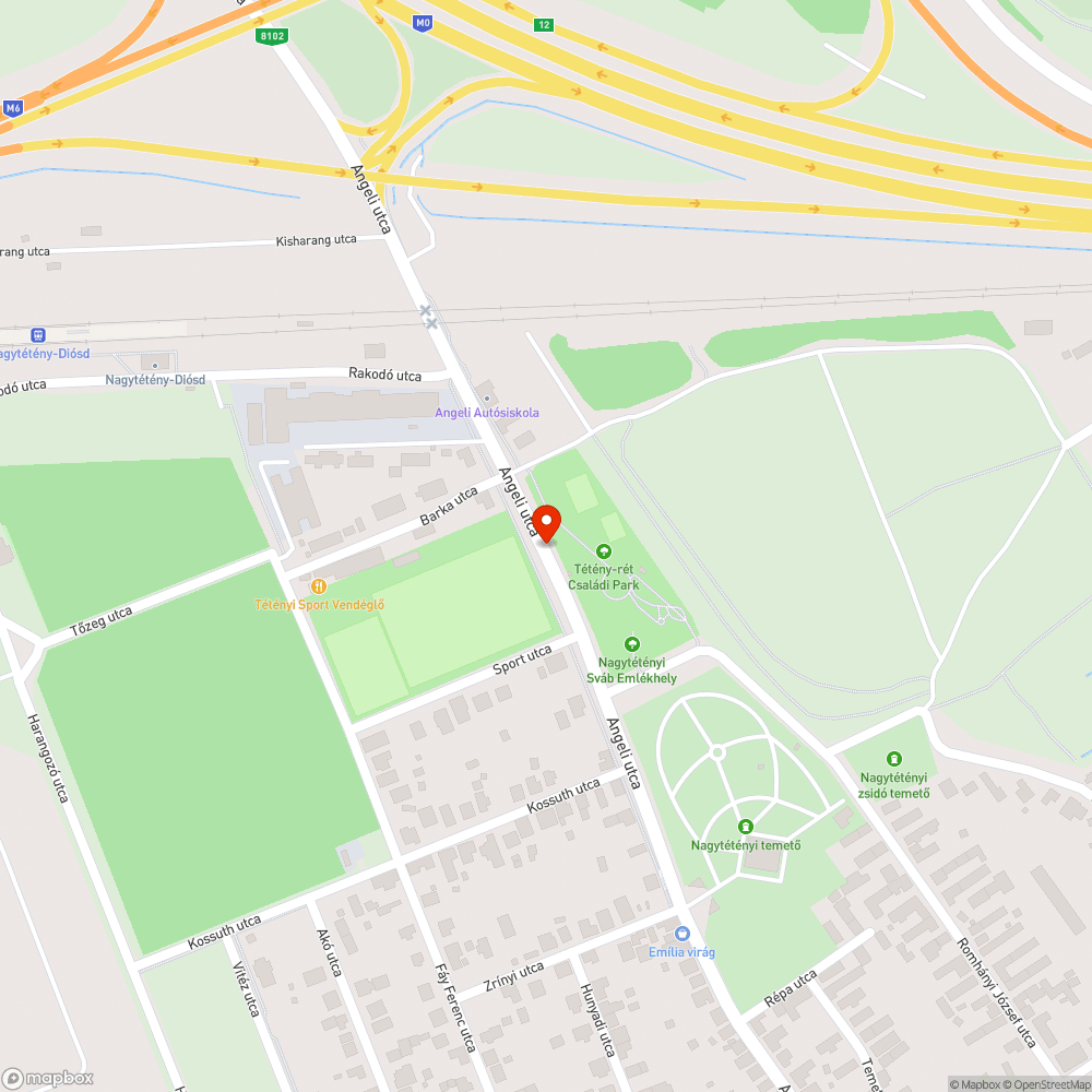 Gazos járda bejelentés helye