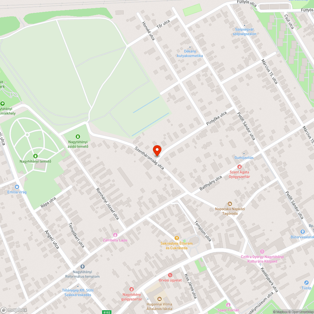 Törött utcanévtáblák bejelentés helye