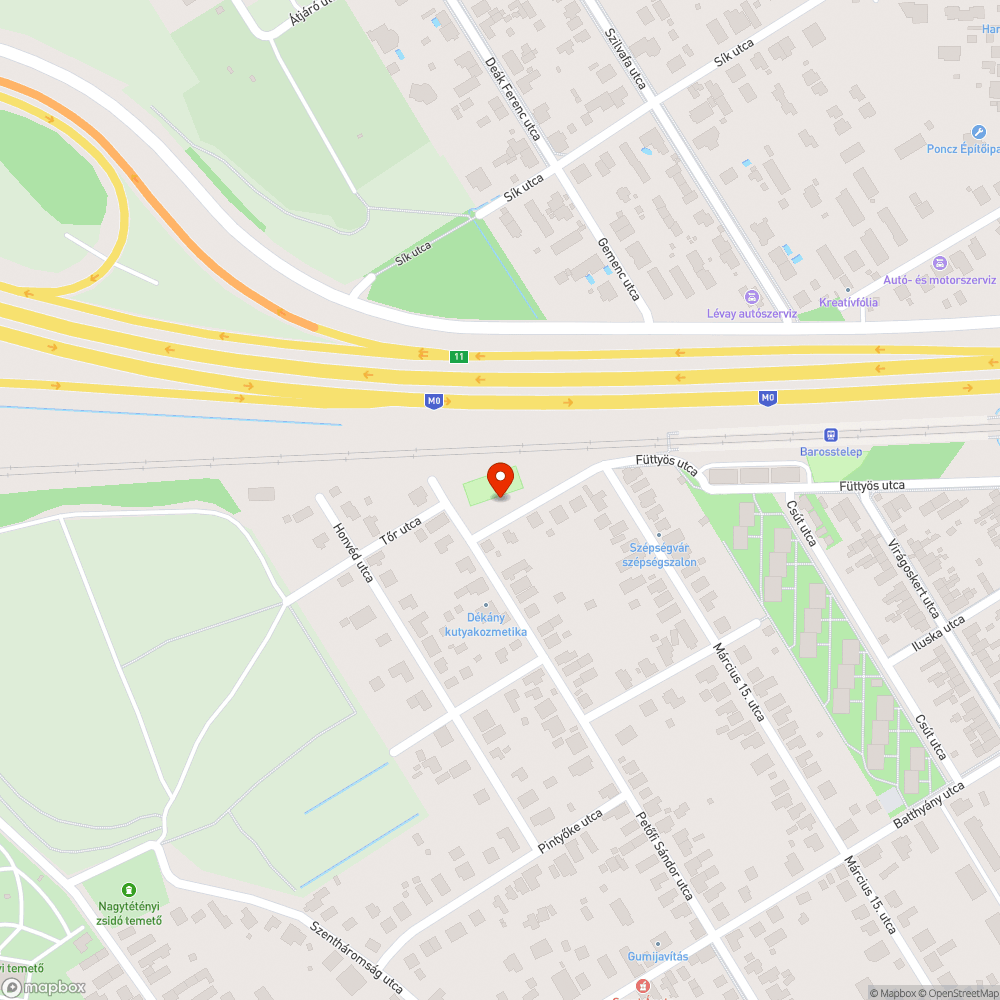 Asztalitenisz bejelentés helye