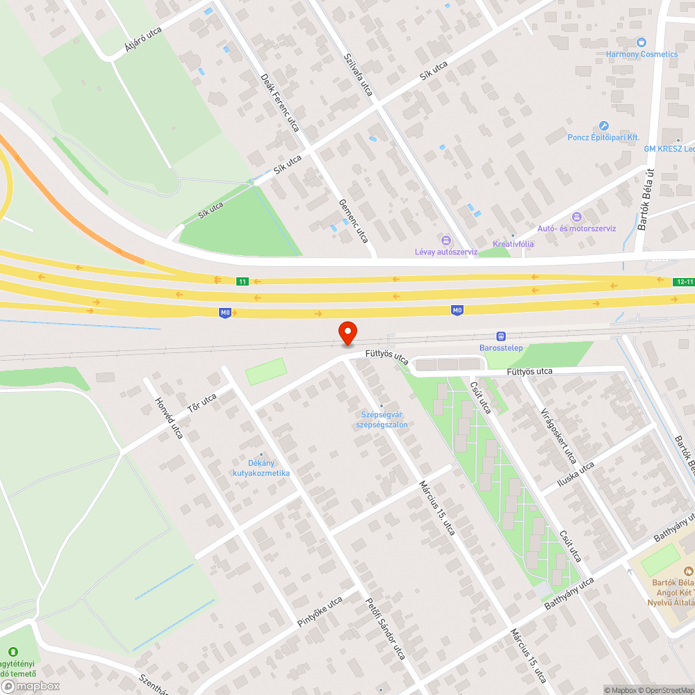 Utcanév bejelentés helye