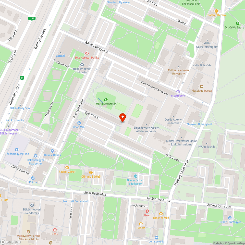 Szemetes a fa alatt bejelentés helye