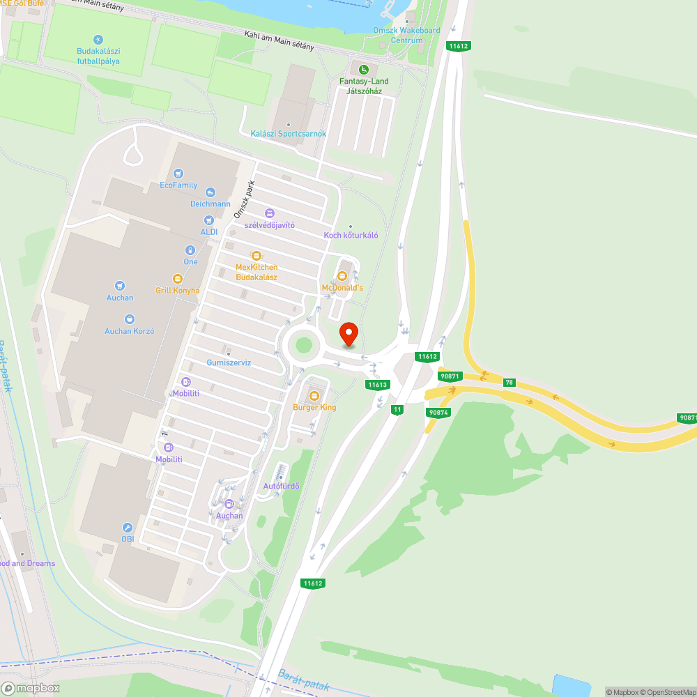 Nyitott közműszekrény bejelentés helye