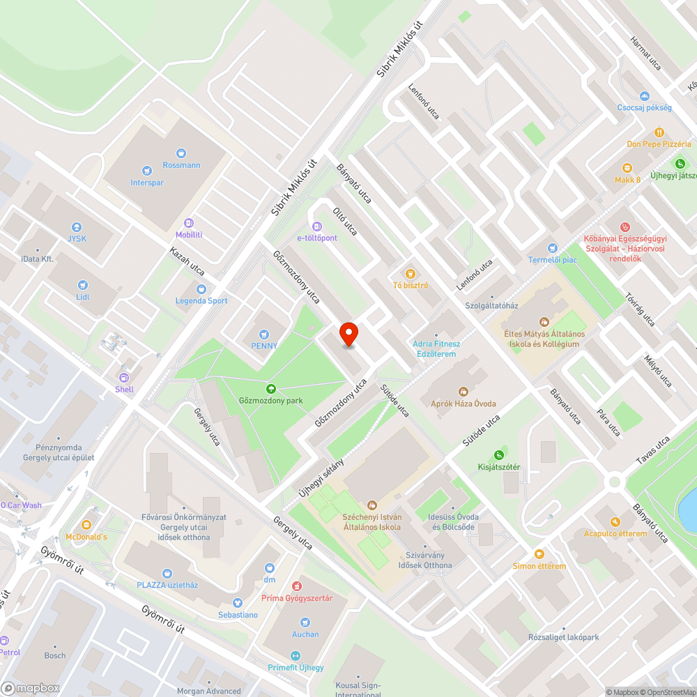 Lassan elfogyó Telekom közműszekrénykörüli beton bejelentés helye