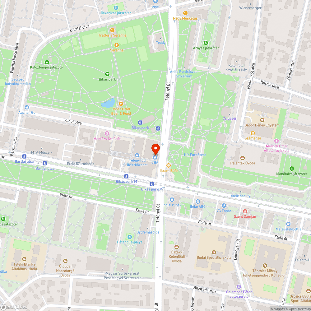 betonnal kiöntött gumiabroncs a járdán bejelentés helye