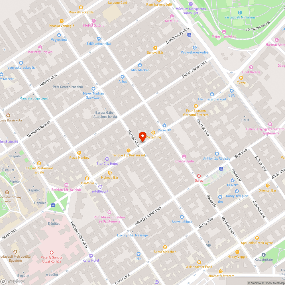 Kidobott szék bejelentés helye