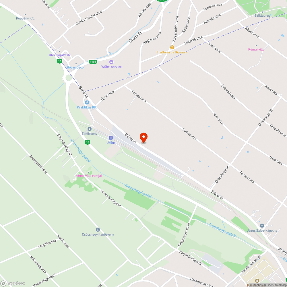 Gumicsizmás járda bejelentés helye