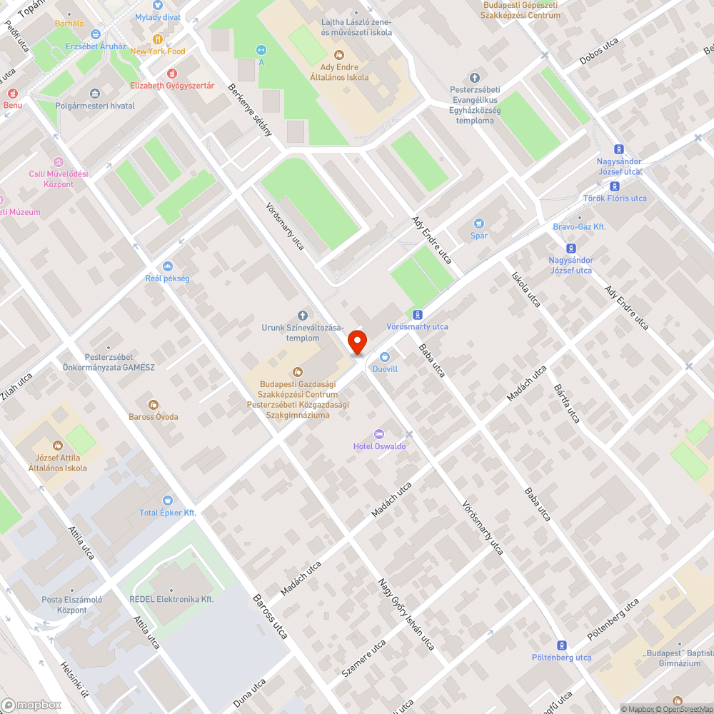 A zebra teljesen eltűnt bejelentés helye