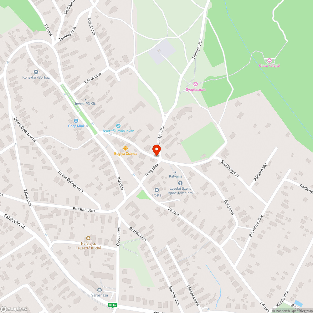 Lelógó távközlési berendezés bejelentés helye