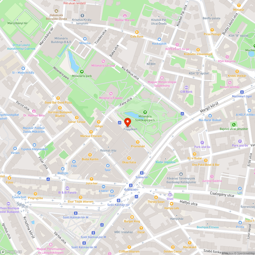 Üvegszilánk a sétáló övezetben bejelentés helye