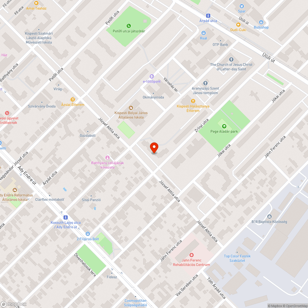 Elfelejtett kék autó bejelentés helye